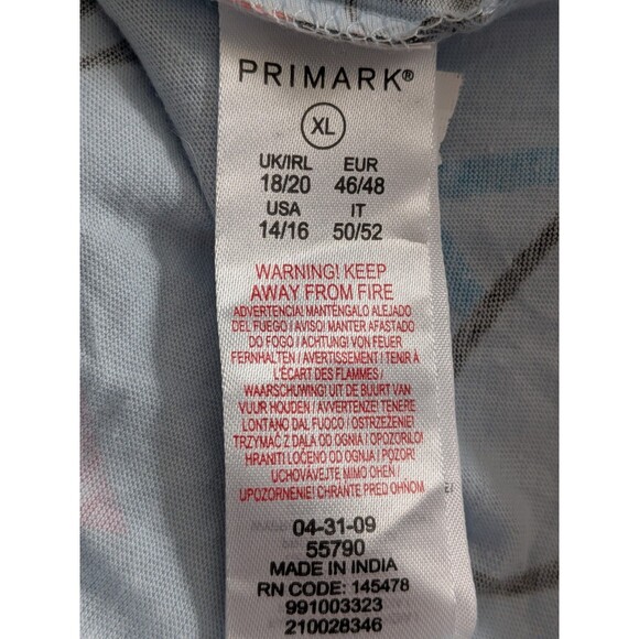 Disney Mickey Mouse T-shirt Women's XL Blue Pink Goofy Daisy Minnie Characters - Picture 13 of 14